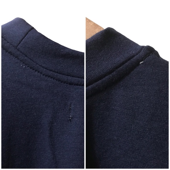 NWT Rae Dunn America Sweatshirt, Pullover Preppy Patriotic Crewneck Blue XS - Picture 10 of 11